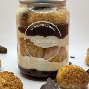 Profiteroles aux chocolat et crème pâtissière